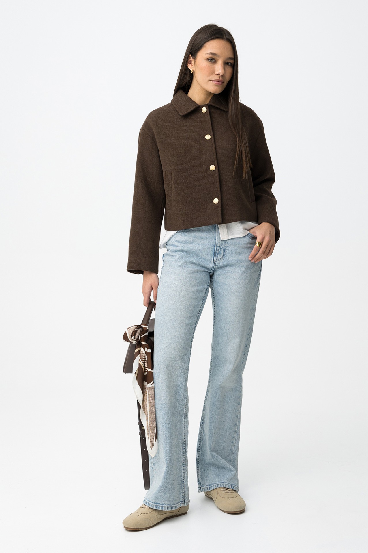 Casaco Relaxed Chocolate