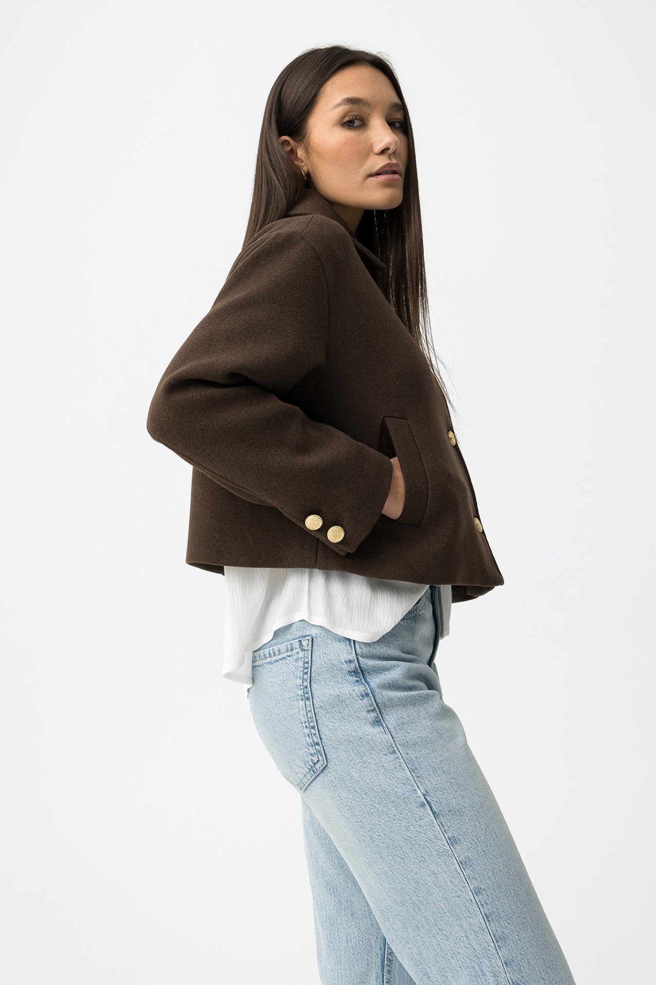 Casaco Relaxed Chocolate