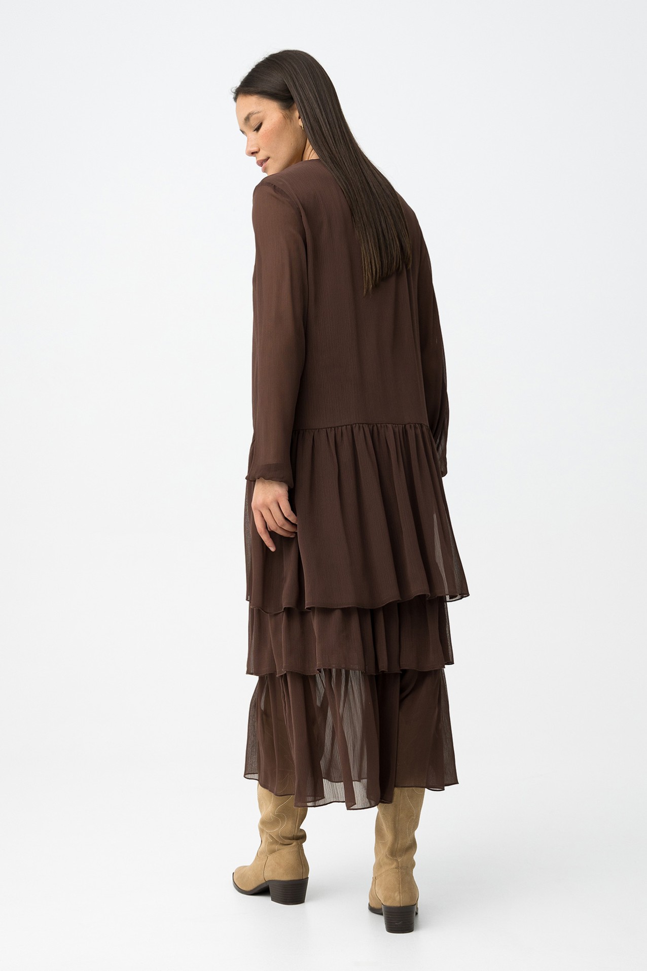 Chocolate Layered Dress