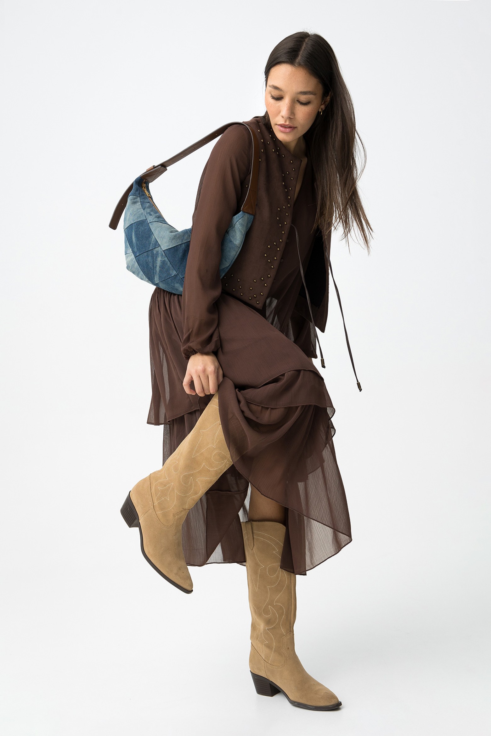 Chocolate Layered Dress