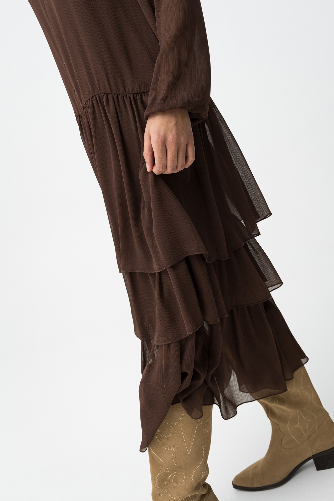 Chocolate Layered Dress