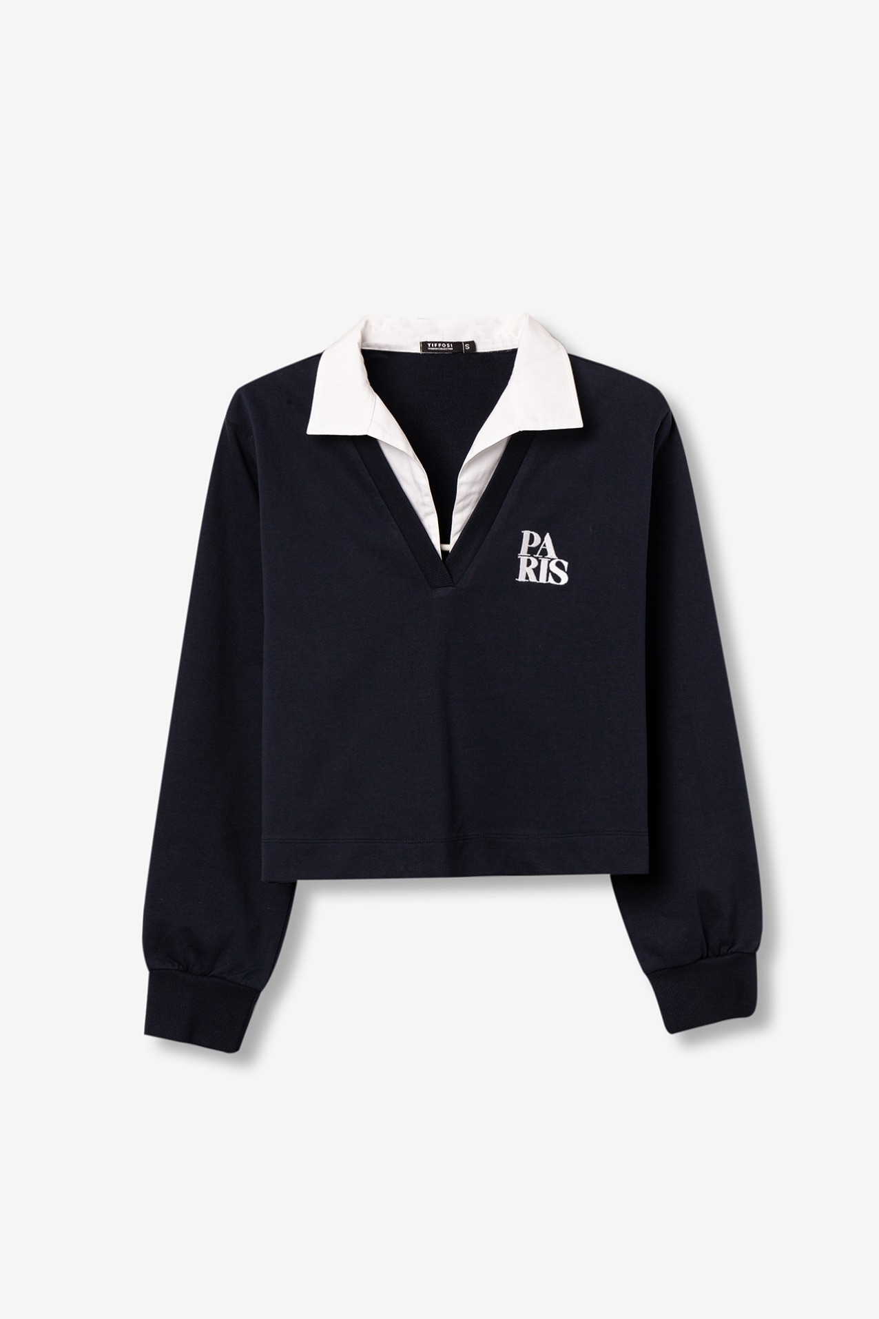 Long Sleeve Blue T-shirt