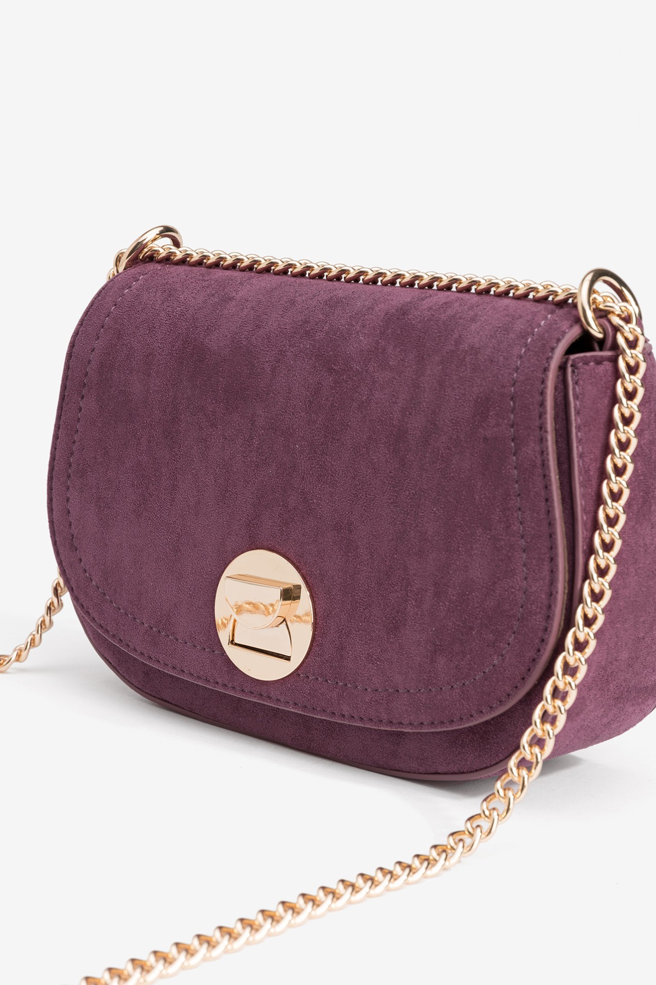 Chic Purple Crossbody Bag