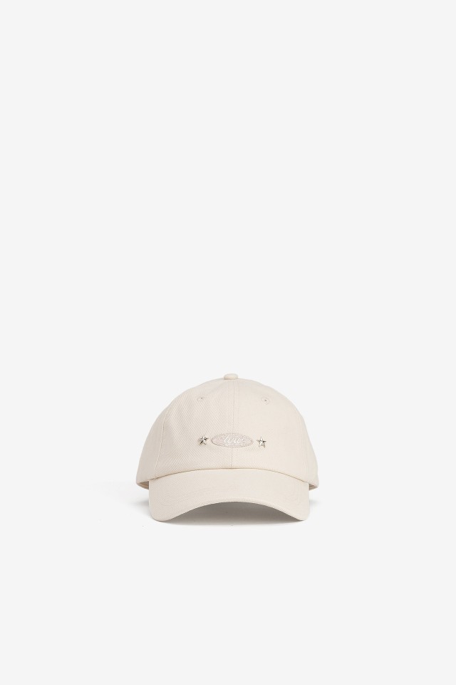 Beige Cap with Star Details