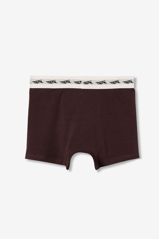 Boxers marrón cintura elástica Boxers marrón cintura elástica