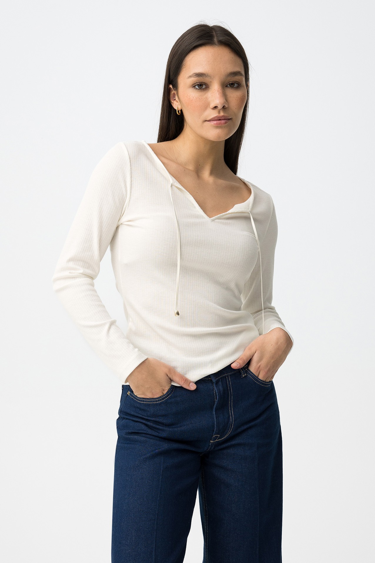 Camiseta Manga Larga Slim