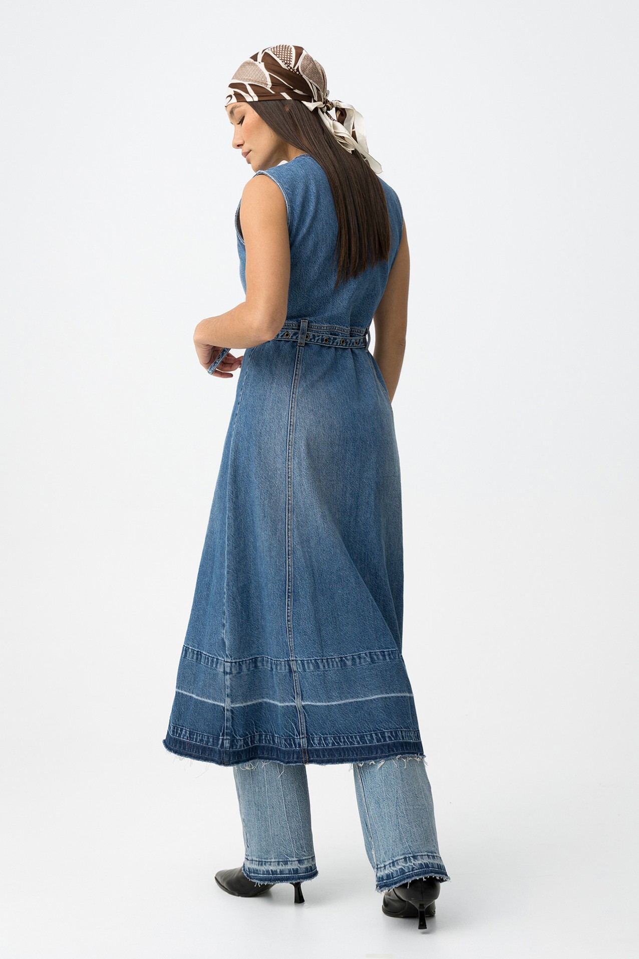 Vestido vaquero midi