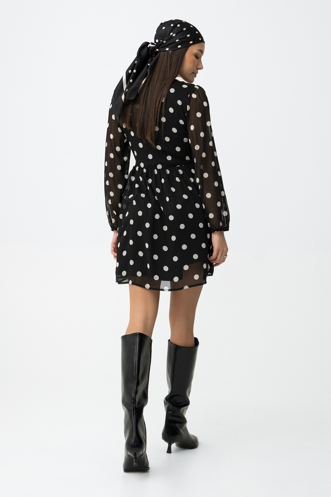 Black Polka Dot Dress