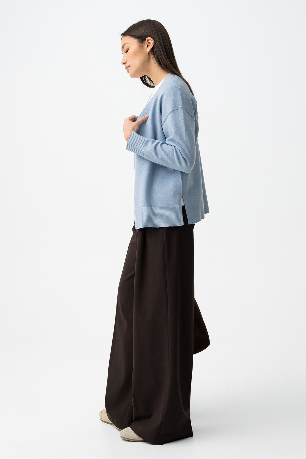 Chocolate Palazzo Trousers