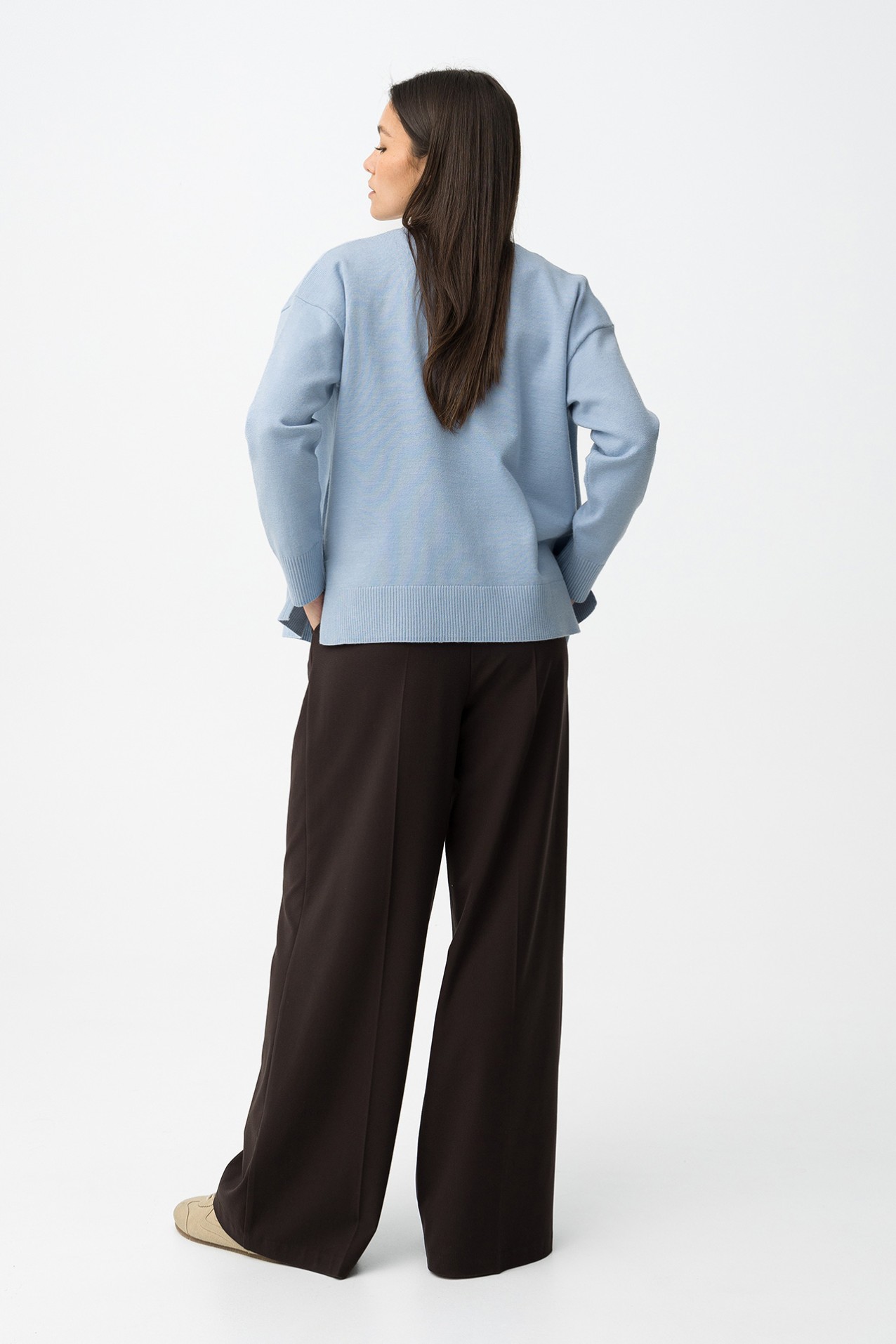 Chocolate Palazzo Trousers