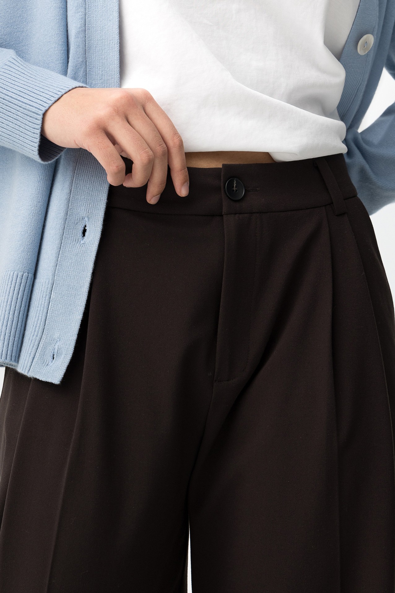 Chocolate Palazzo Trousers