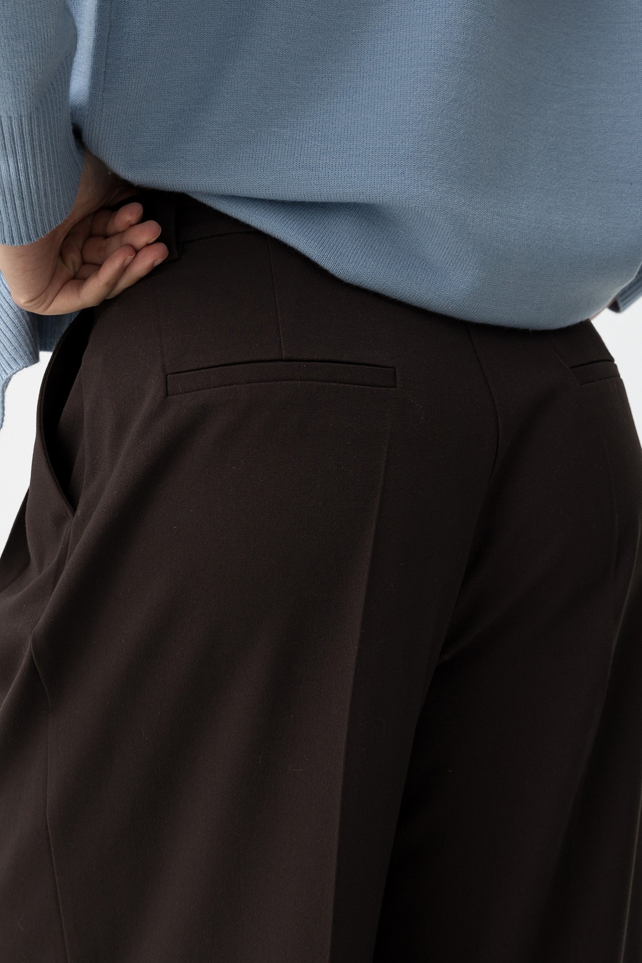 Chocolate Palazzo Trousers