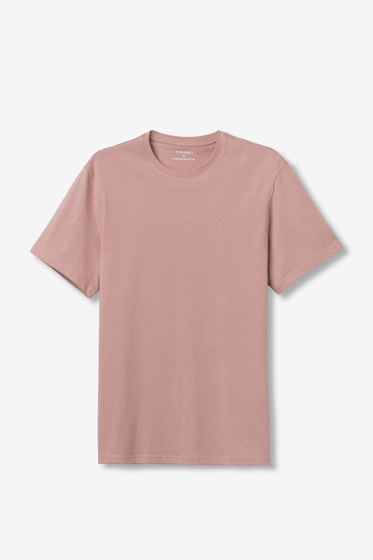 T-shirt de Algod�o com Relevo