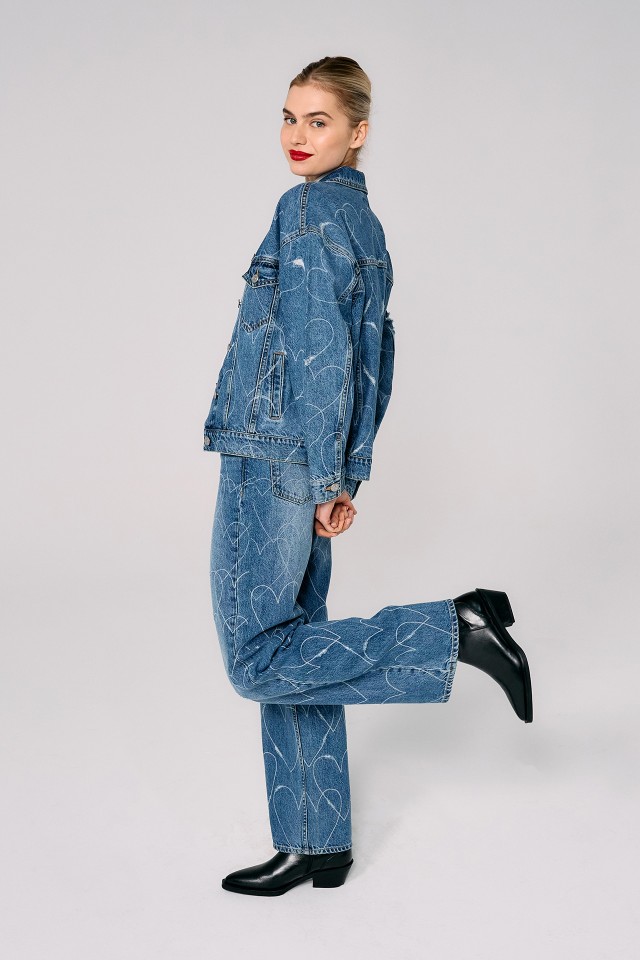 Kylie Wide Balloon Jeans