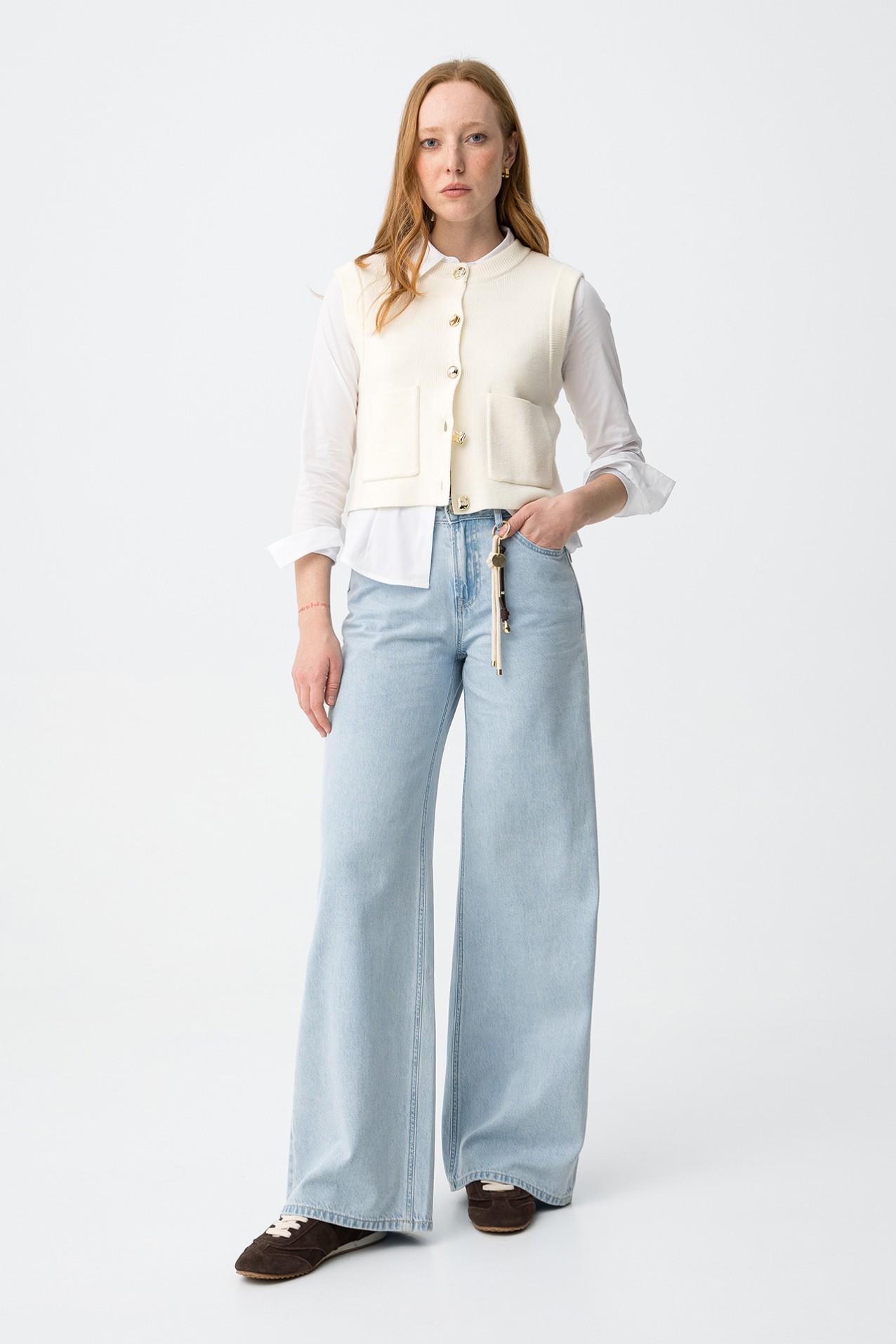 Celine Wide Leg Jeans