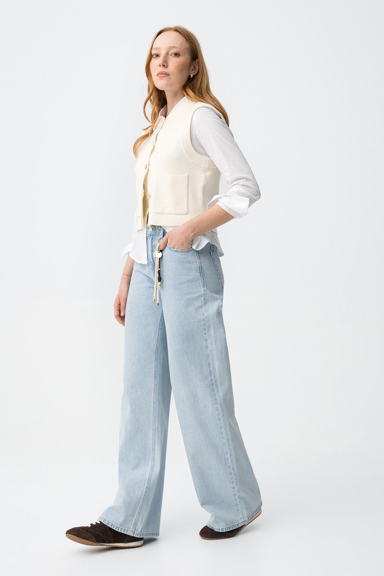 Celine Wide Leg Jeans