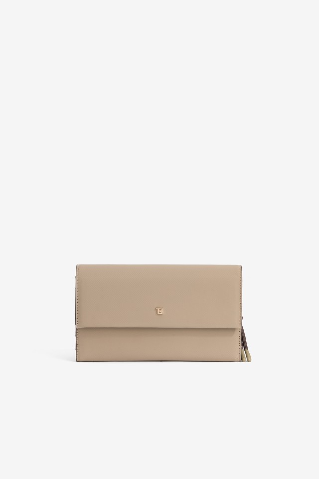 Beige Minimalist Wallet