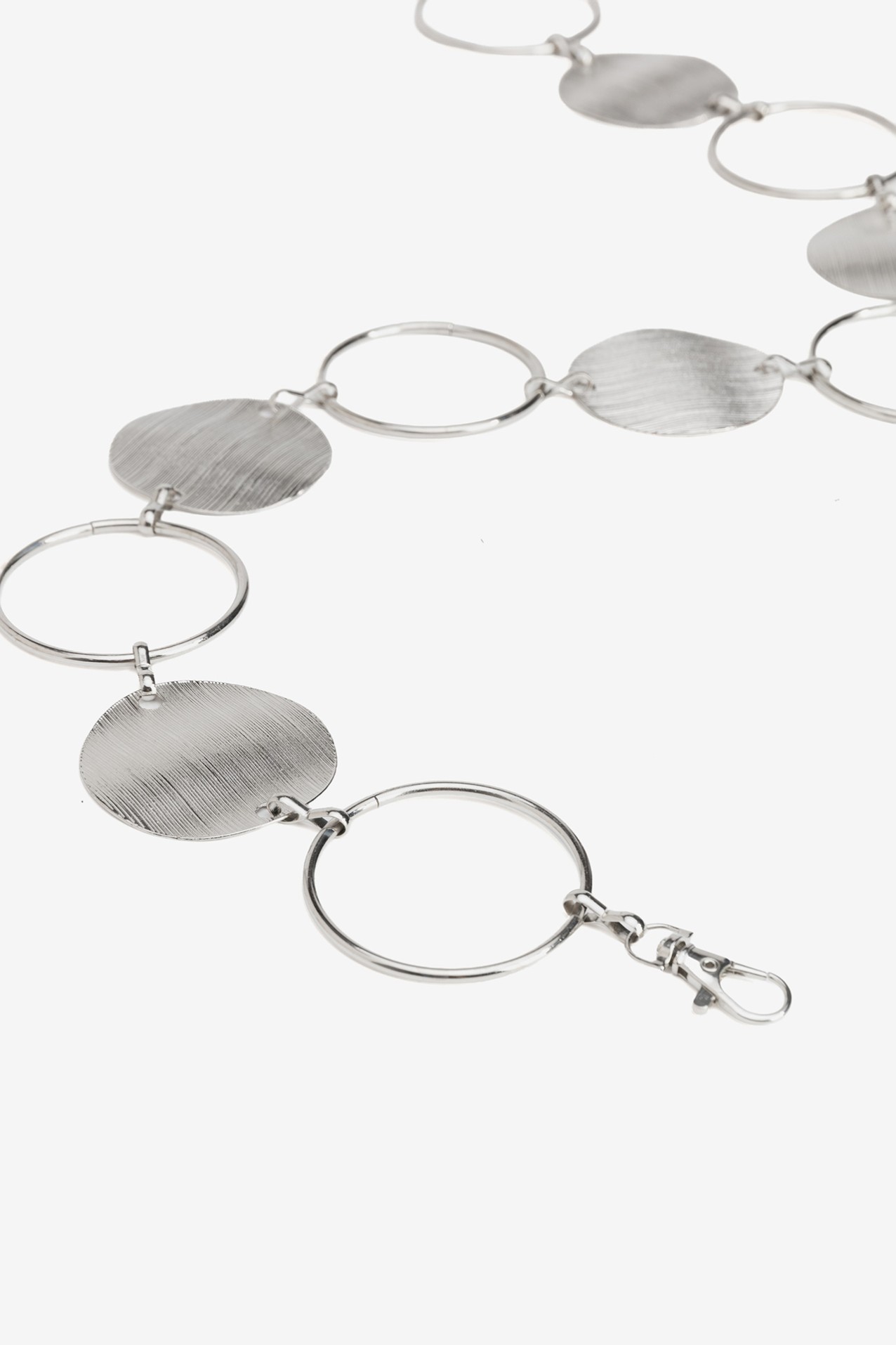 Cintur�n plata con textura