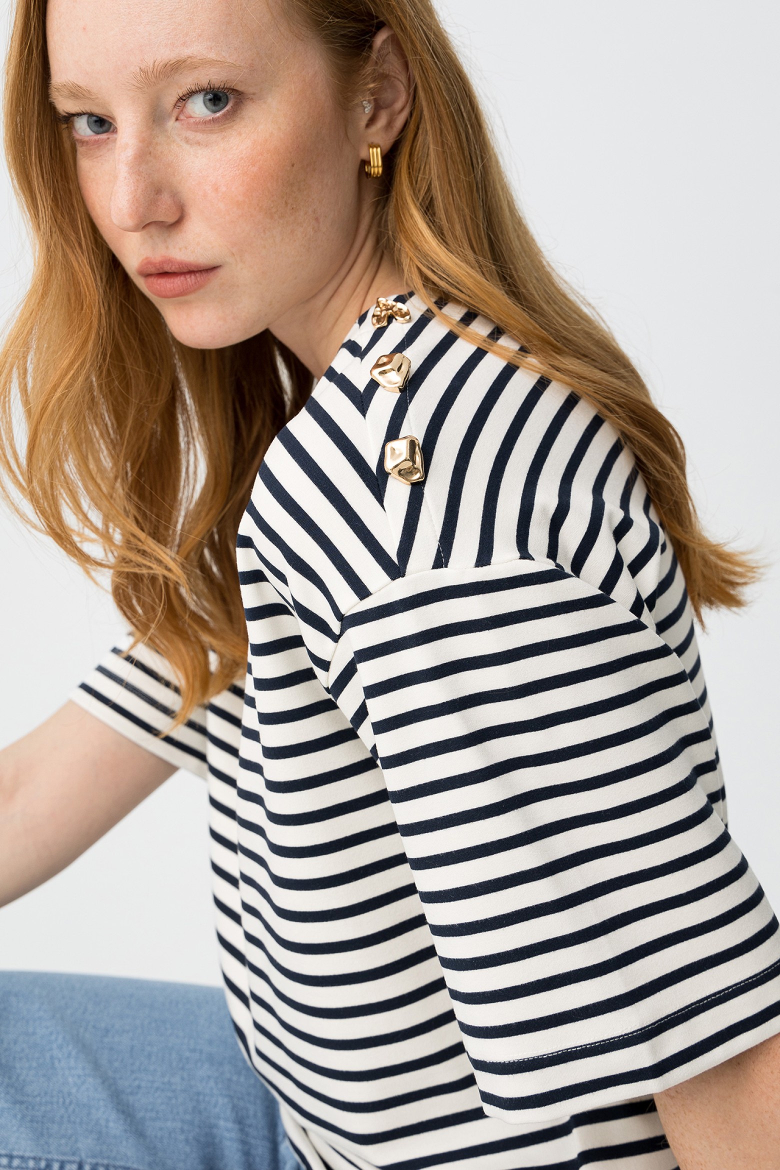 Striped Relaxed Fit T-shirt