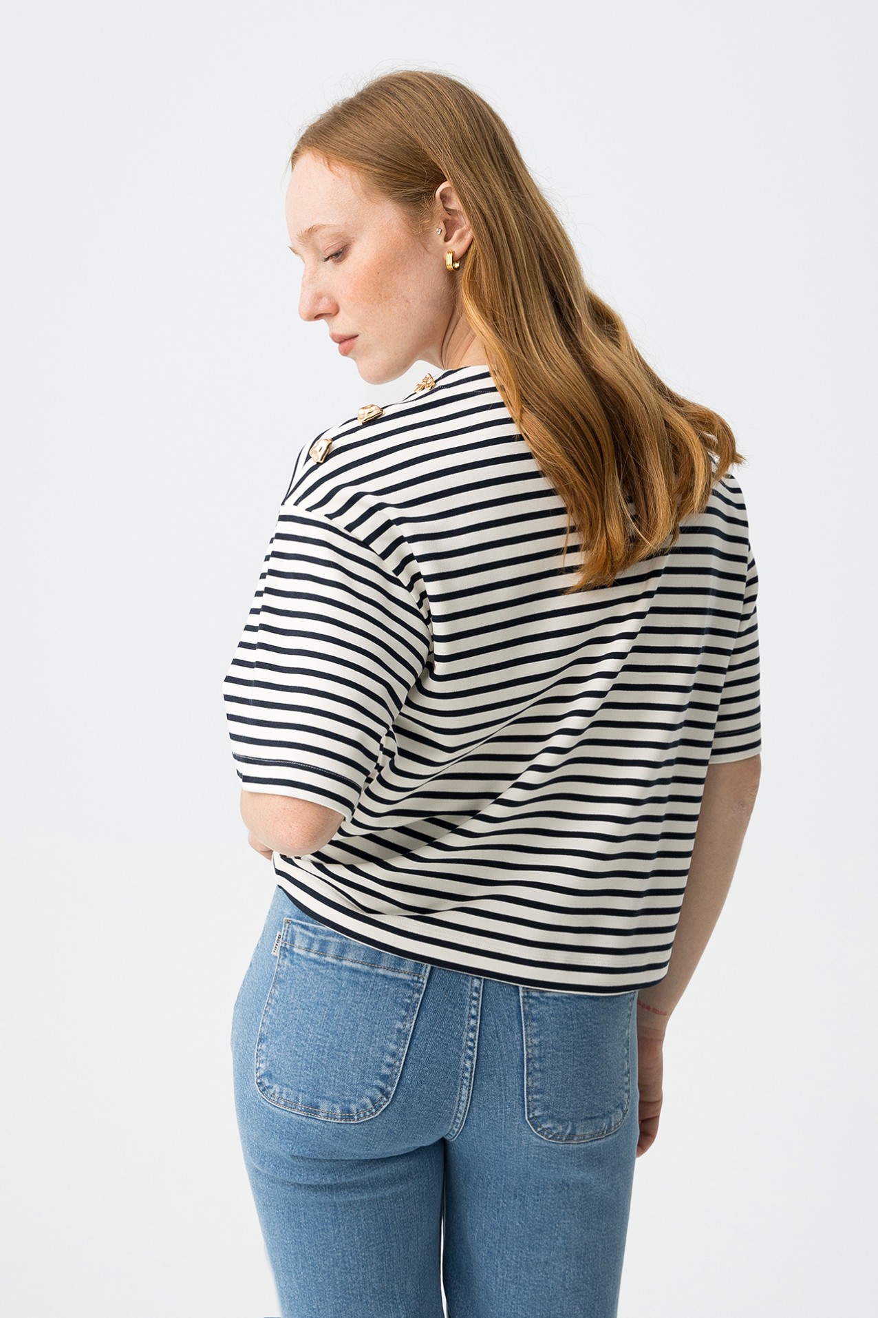 Striped Relaxed Fit T-shirt