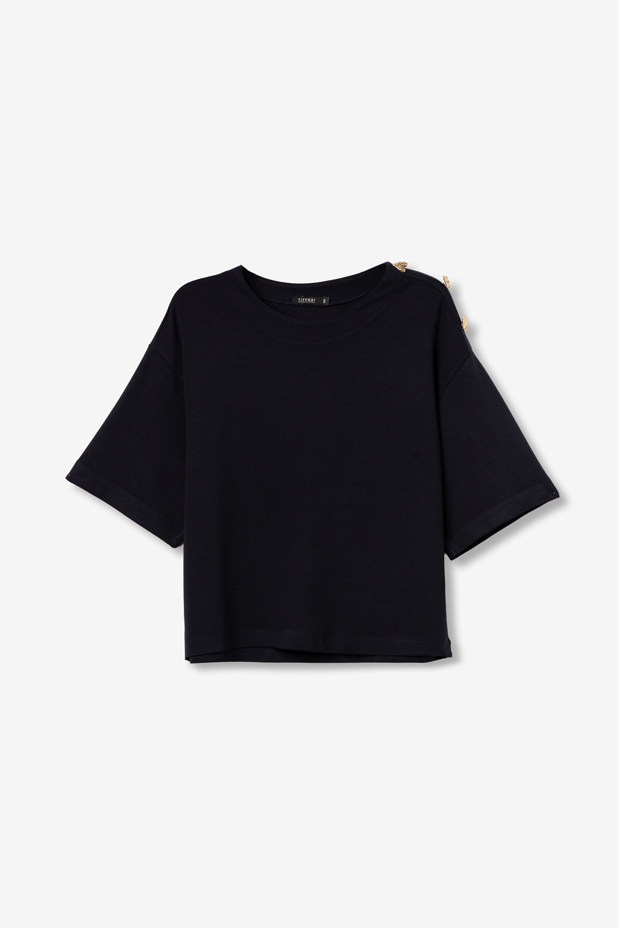 T-shirt azul relaxed fit