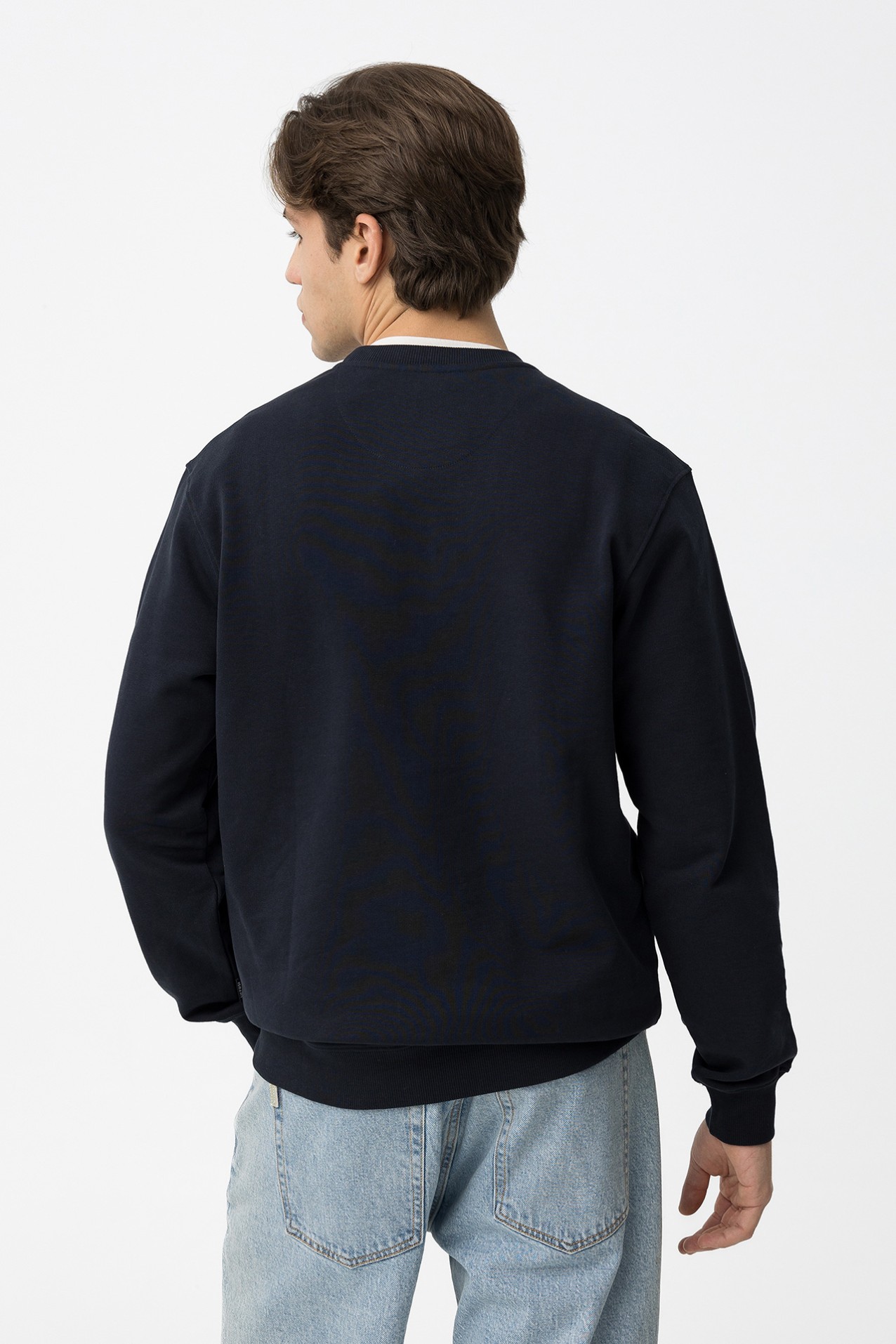 Sweatshirt Azul Casual