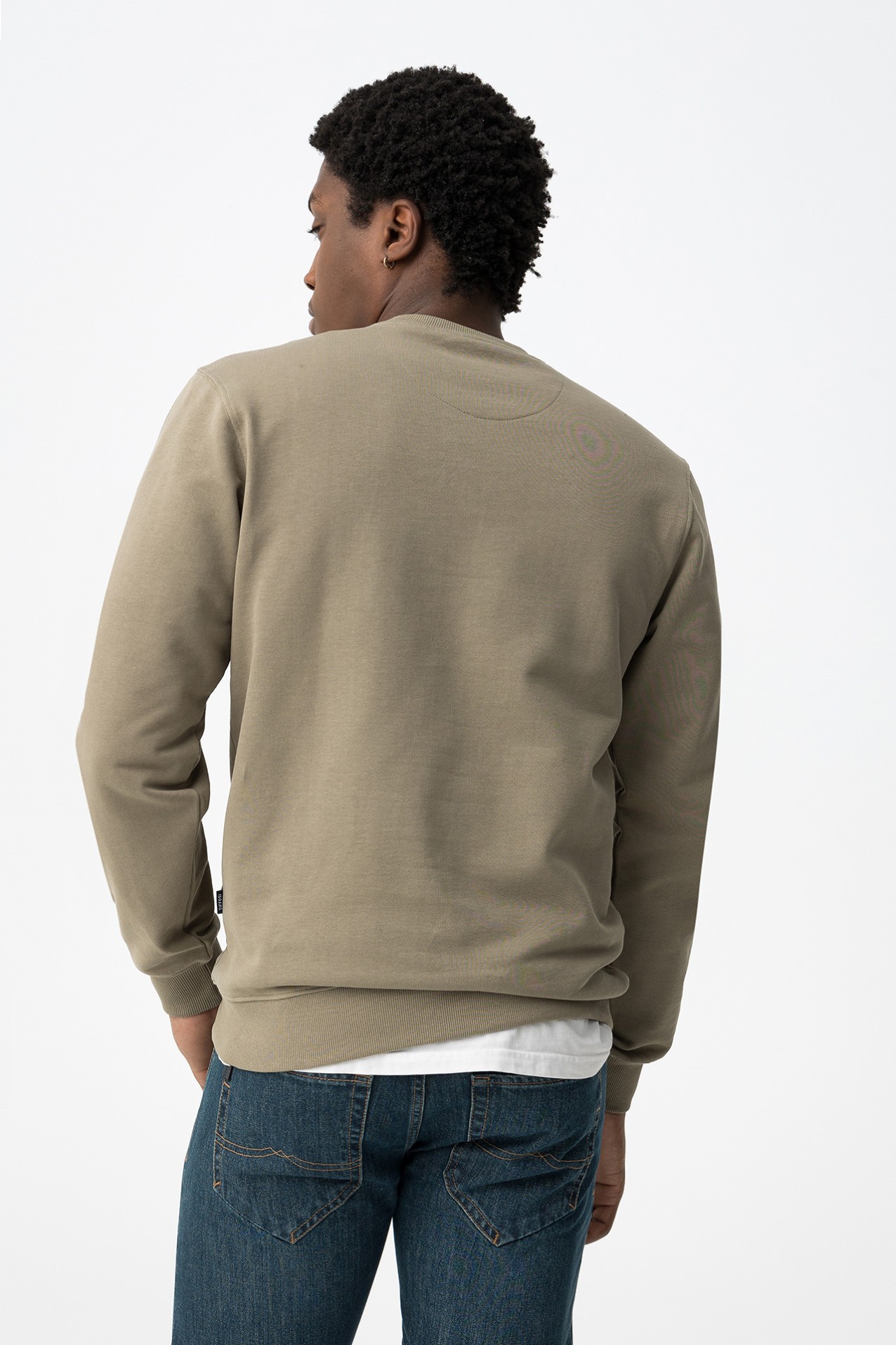 Sweatshirt Verde Casual