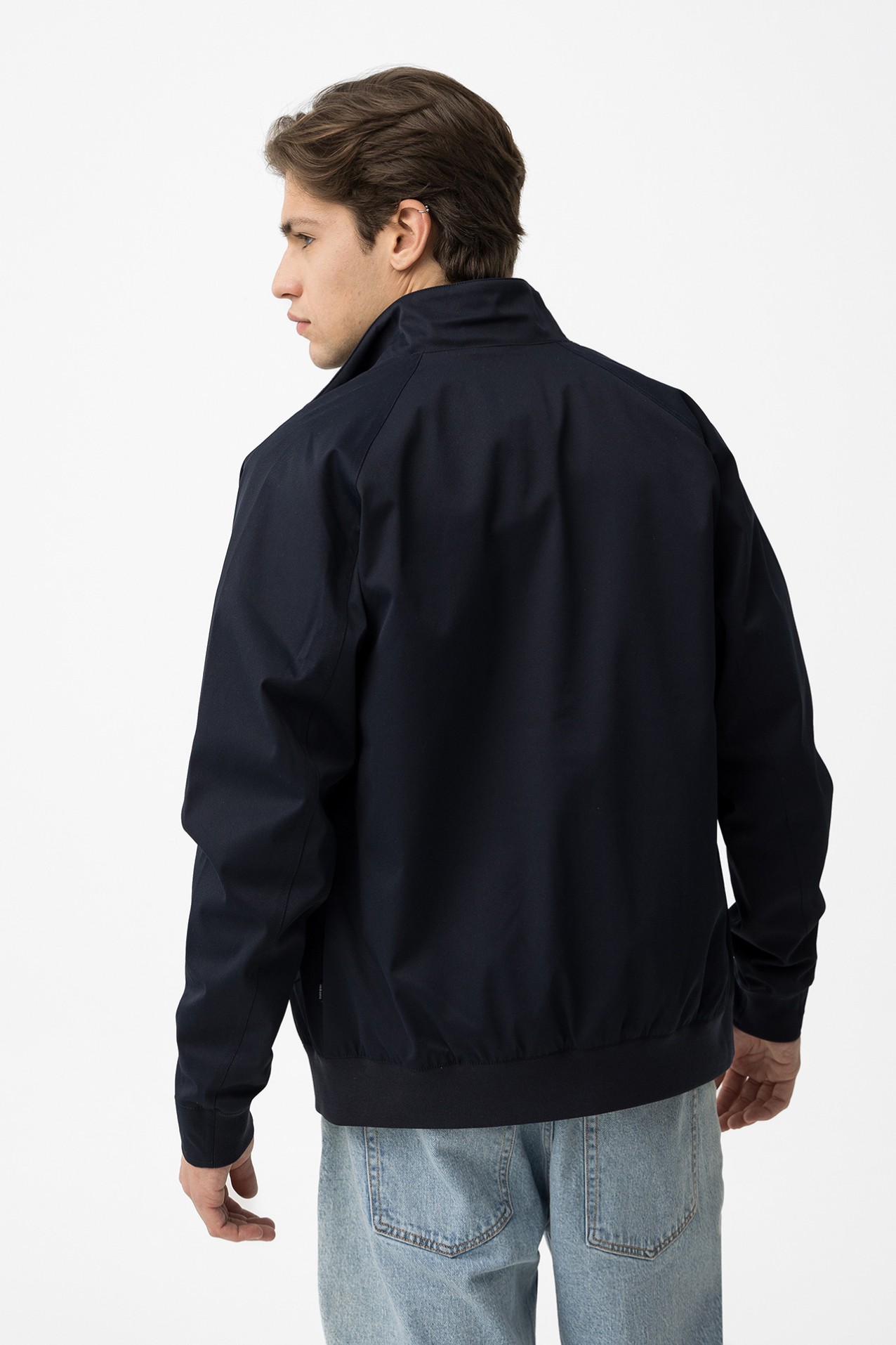 Navy Blue Casual Jacket