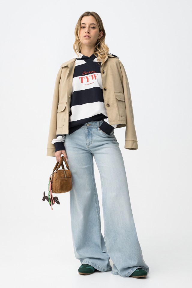 Gigi Wide Flare Jeans