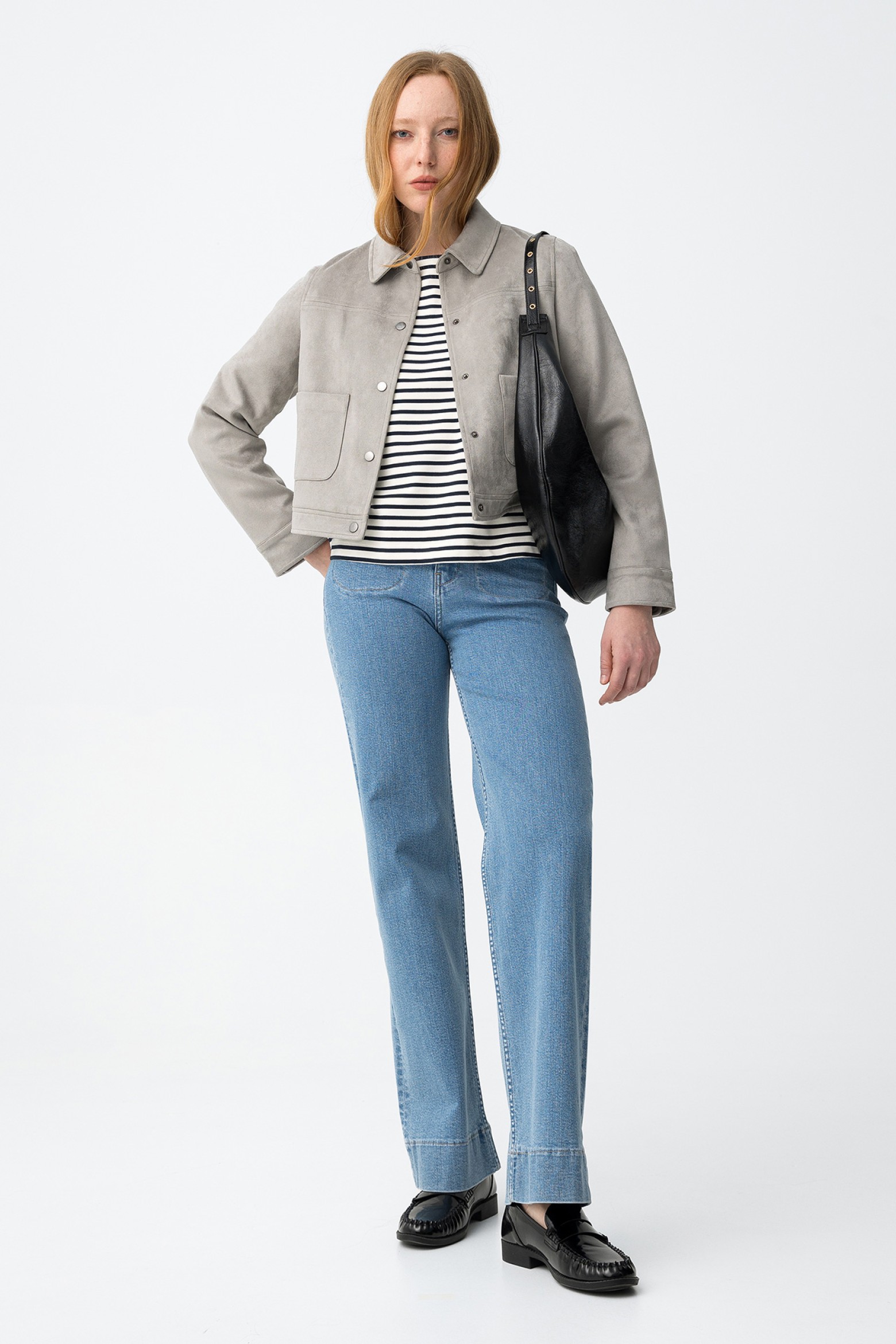 Light Blue Straight Jeans