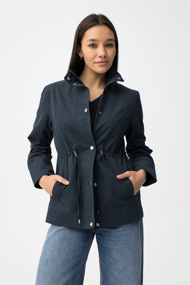Navy Blue Casual Jacket