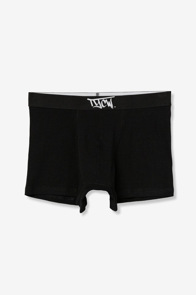 Boxers negros con gr�fico