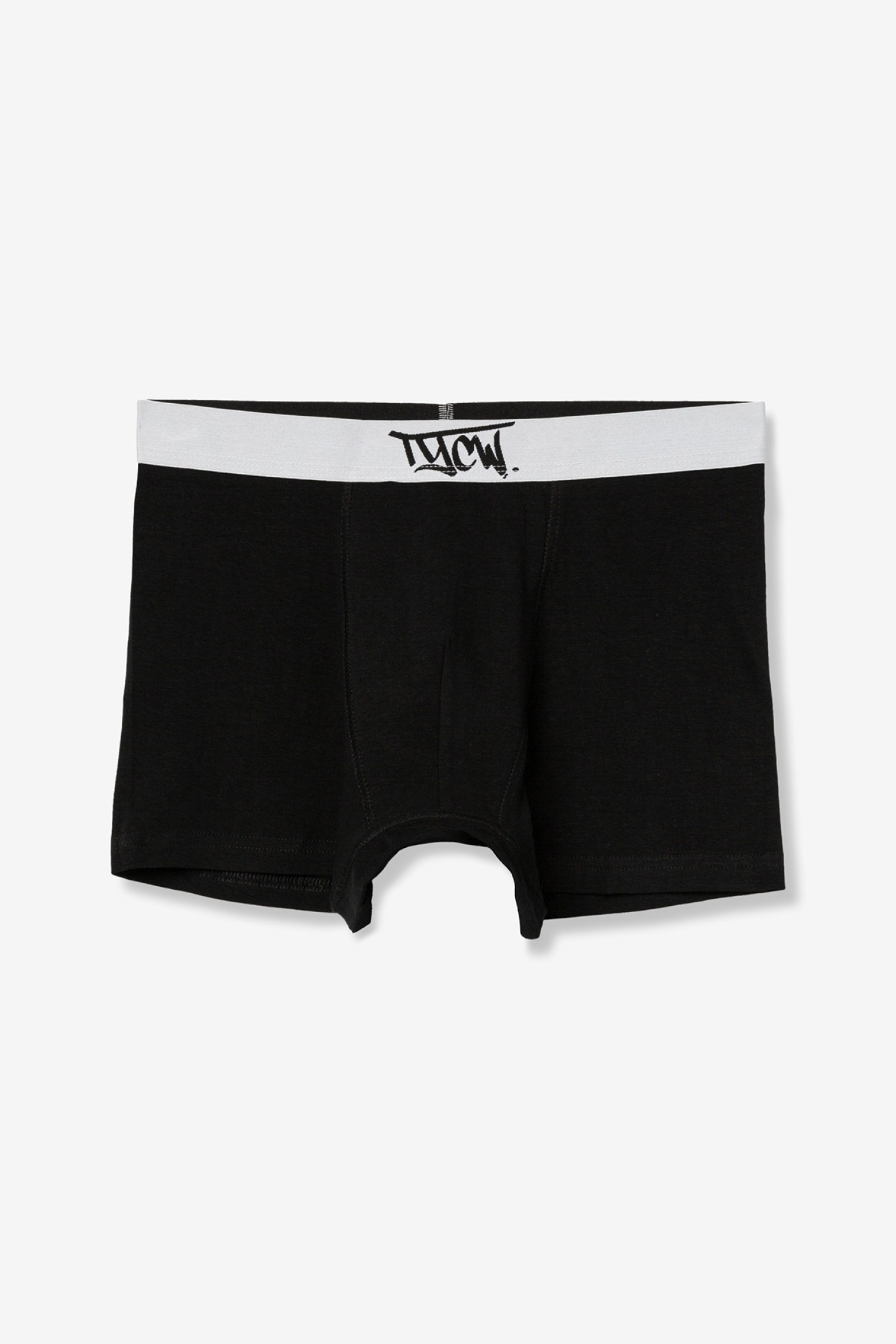 Black Boxers with Logo