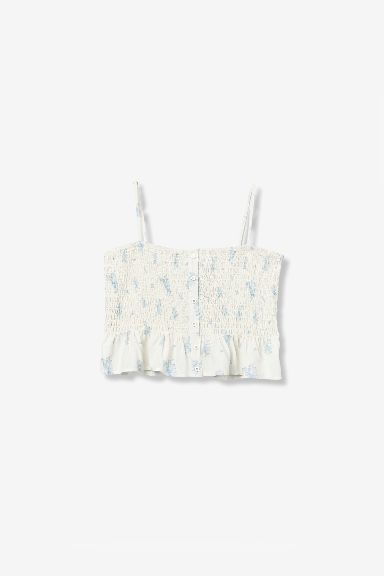 Cream Super Slim Top