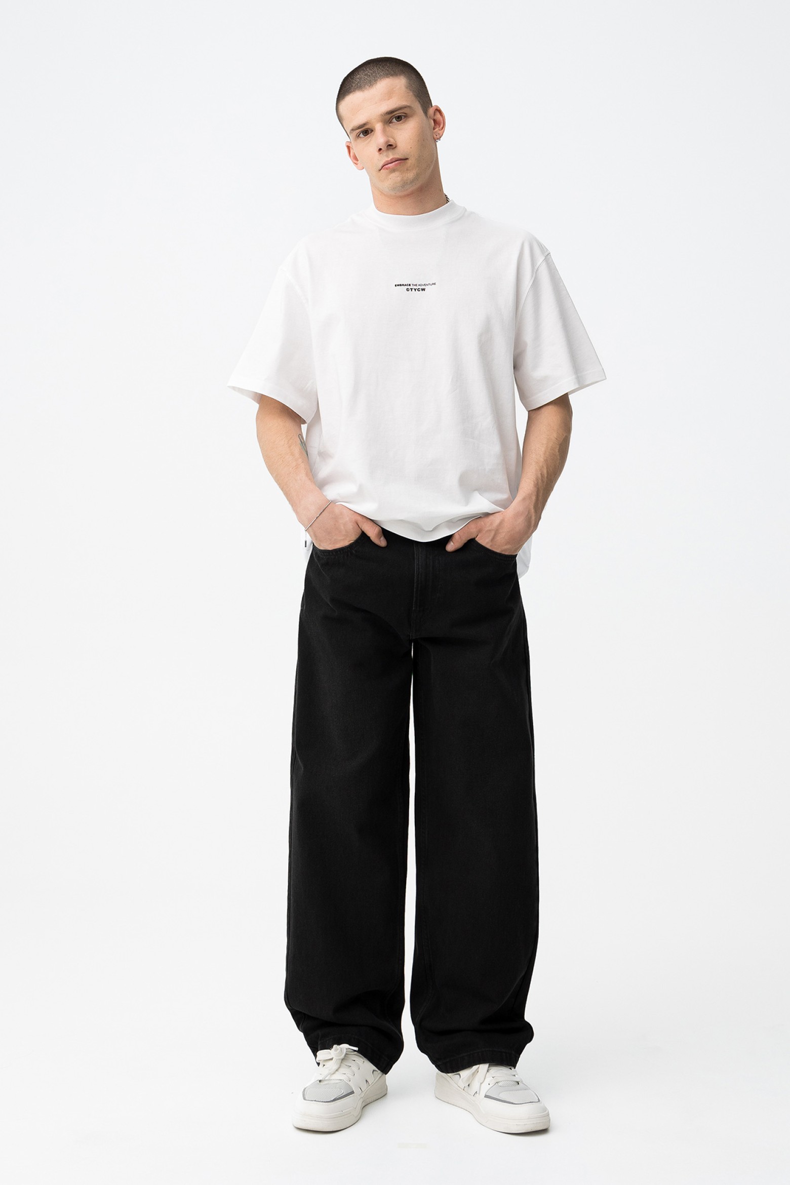 Jeans super baggy negros