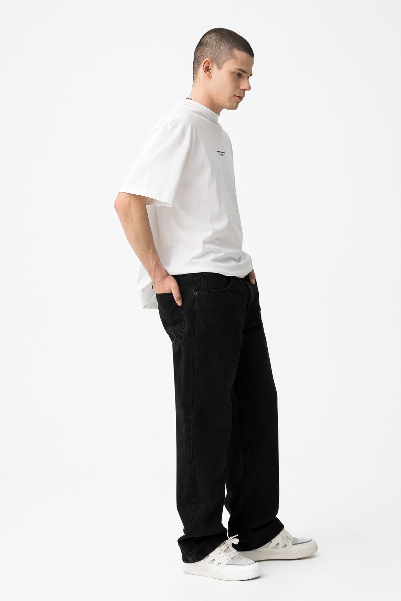 Jeans super baggy negros