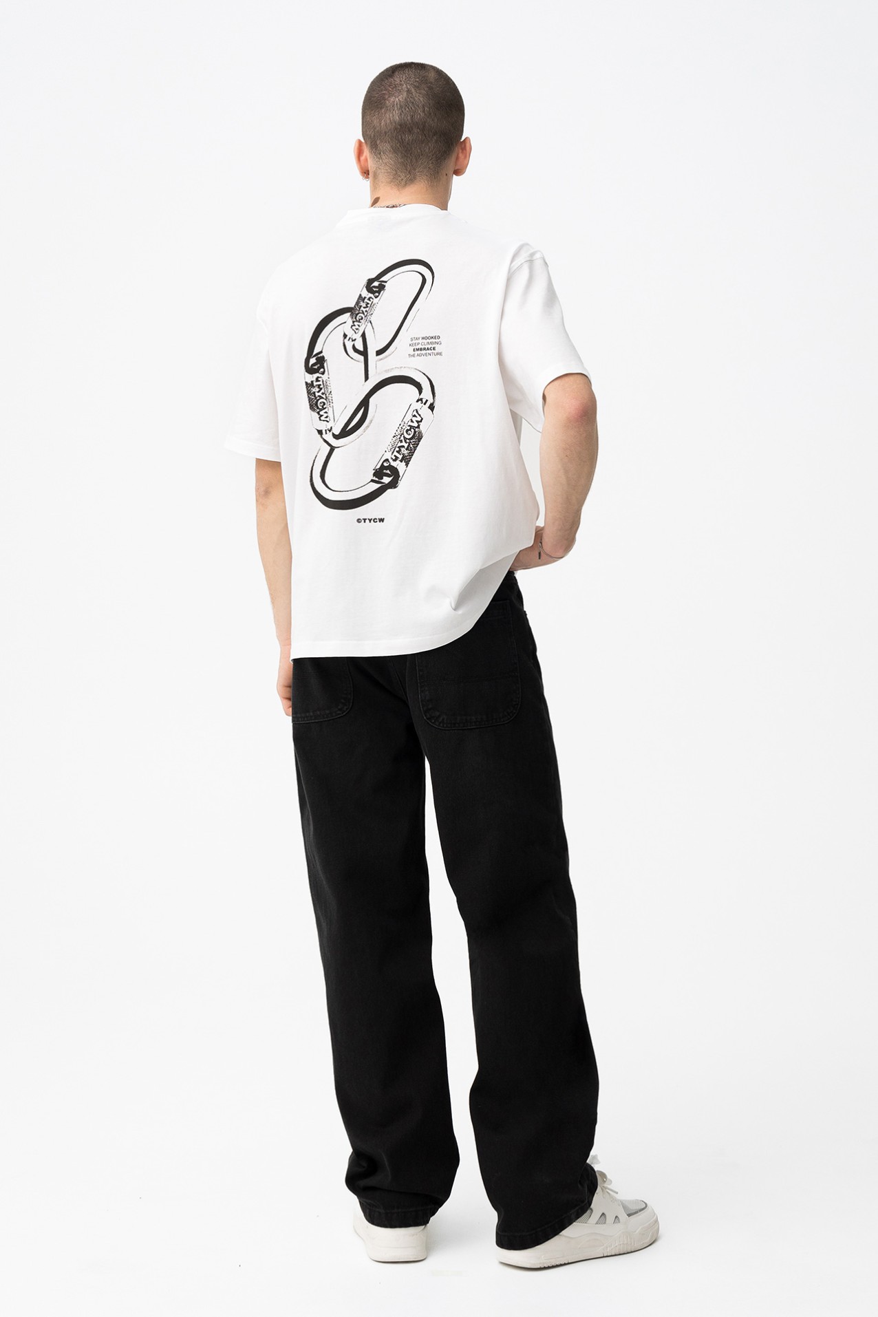 Jeans super baggy negros