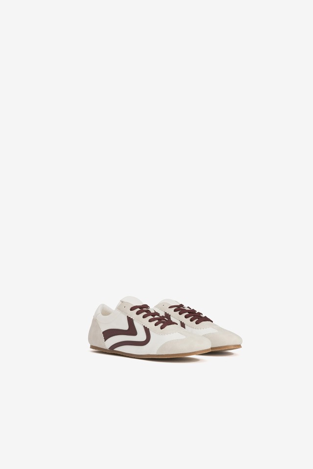 Light Grey Retro Trainers Light Grey Retro Trainers