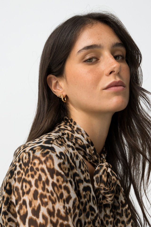 Gold Hoop Earrings
