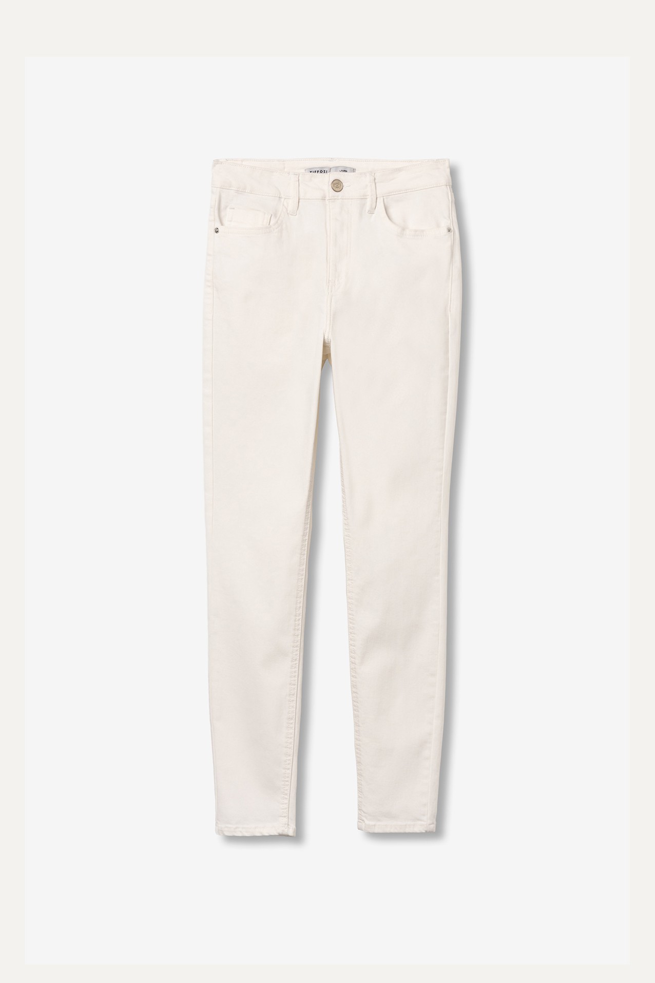 Lauren Skinny White Jeans