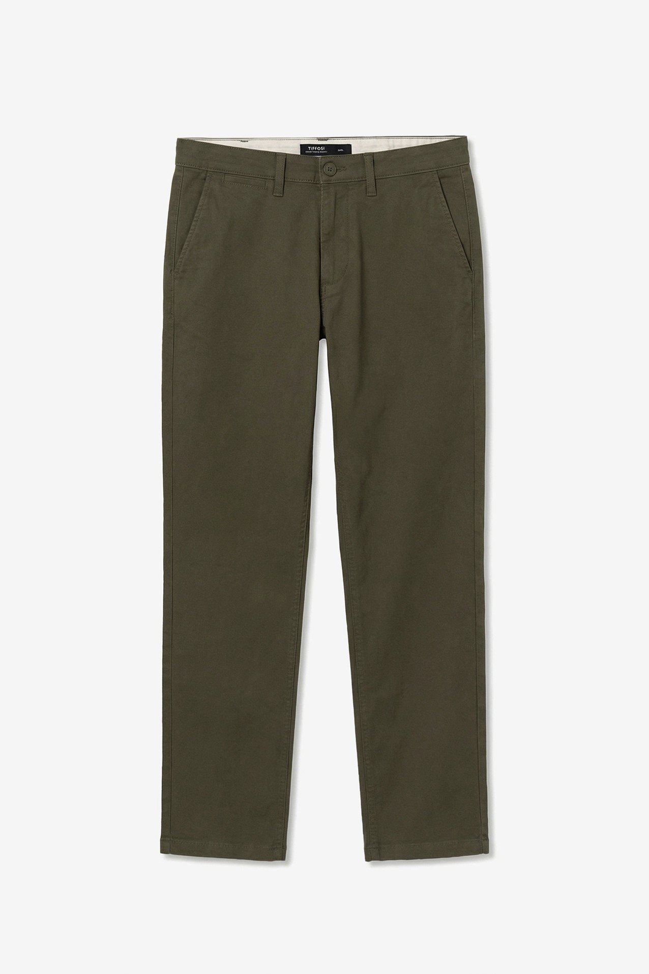 Relaxed Fit Green Trousers