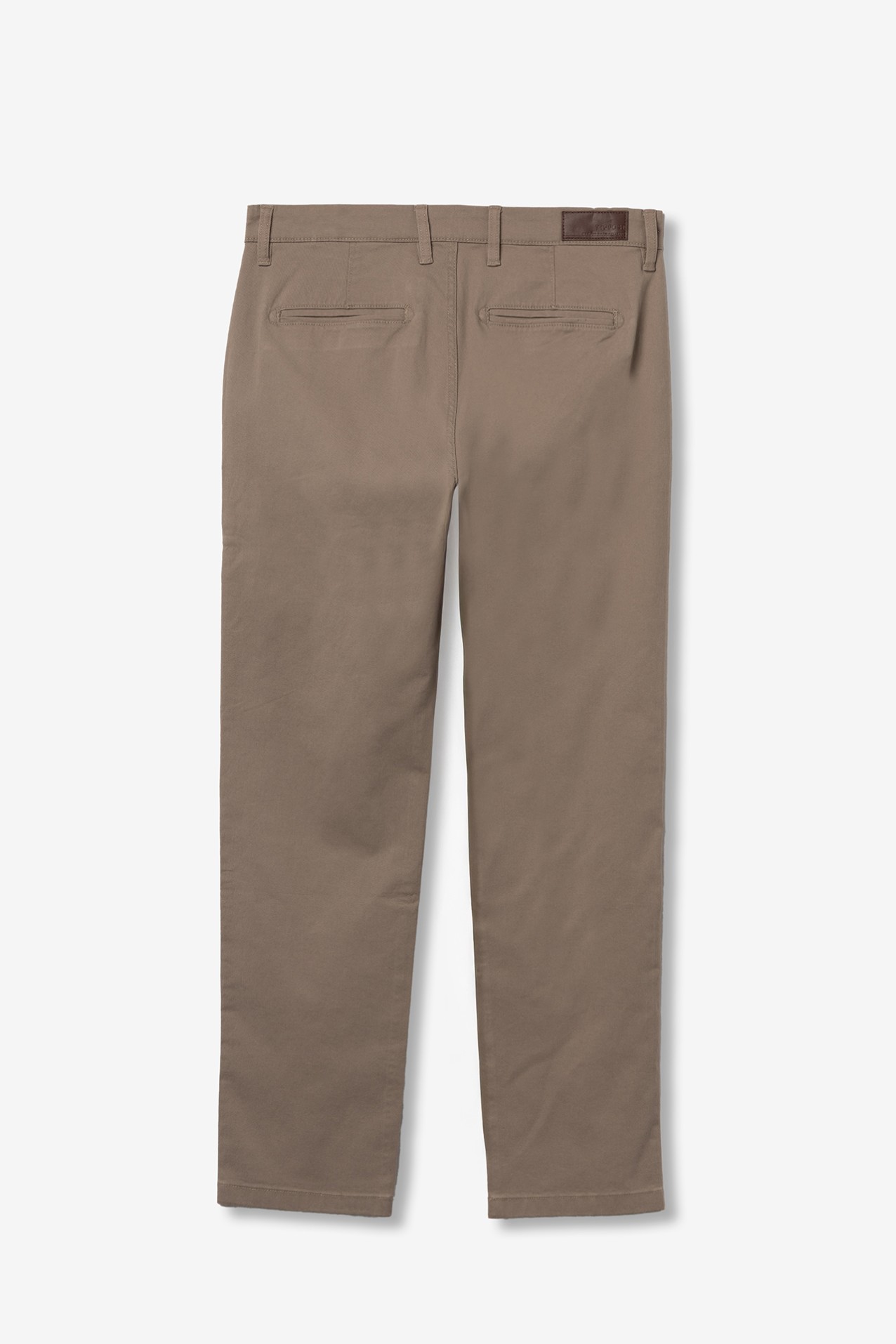 Beige Relaxed Fit Trousers