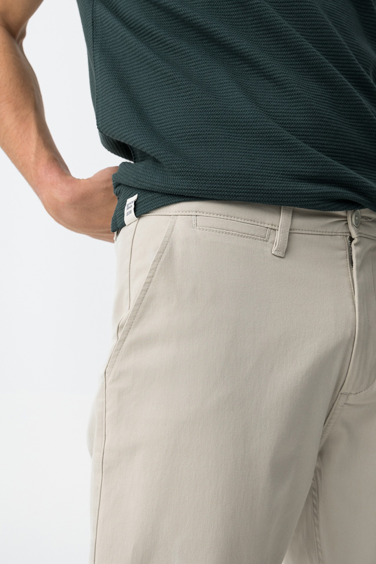 Cal�as relaxed fit bege