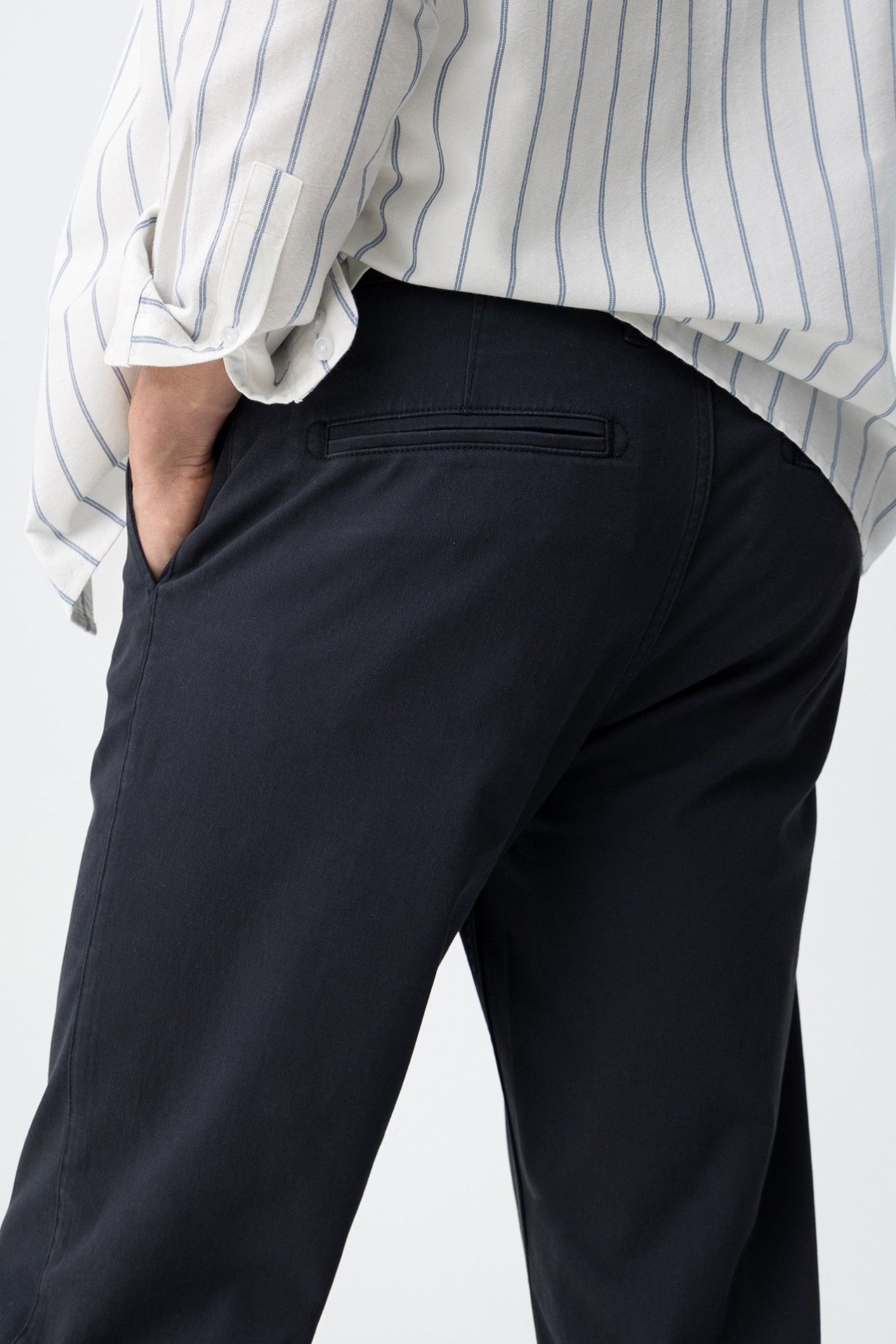 Blue Relaxed Fit Trousers