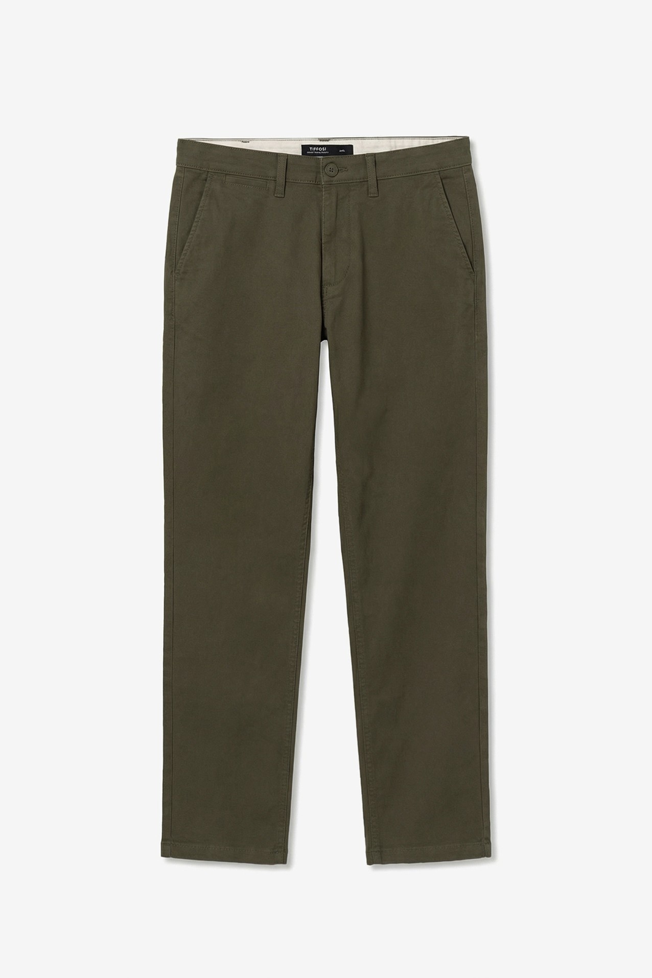 Relaxed Fit Green Trousers