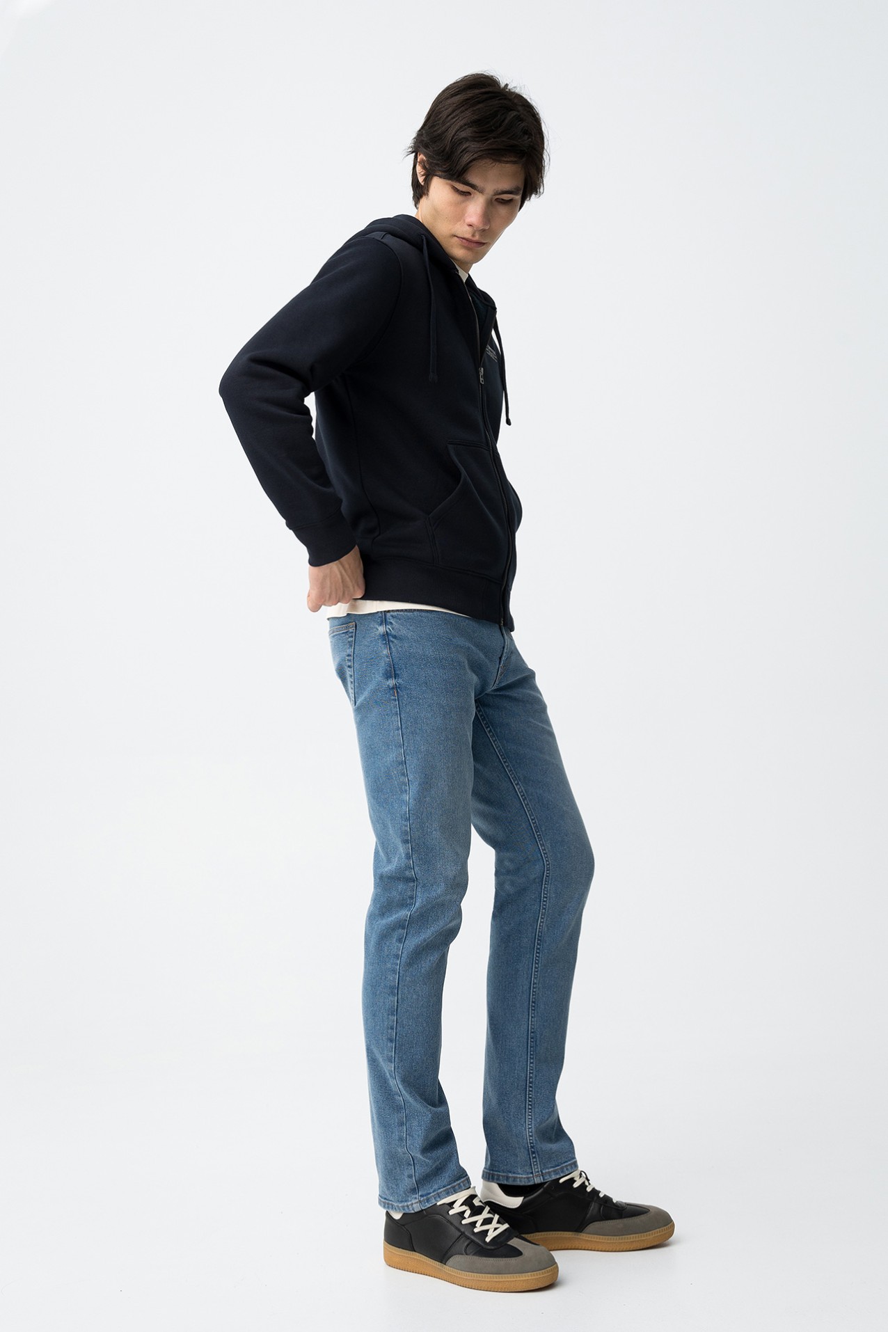 Jeans azul claro slim