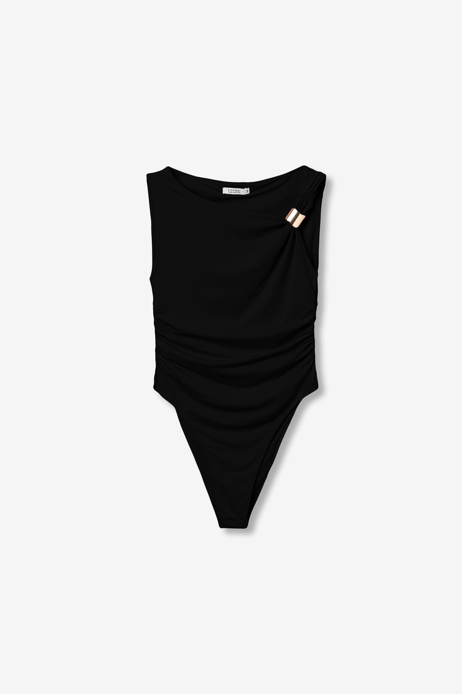 Black Fitted Bodysuit
