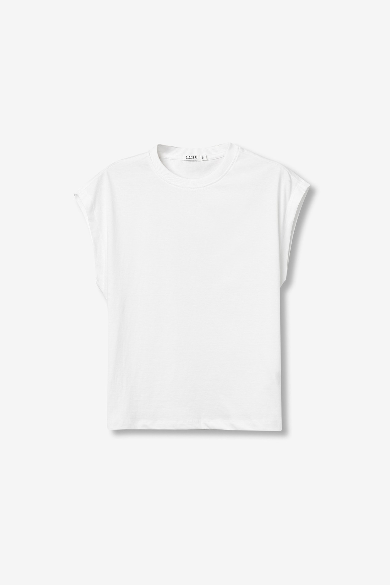 Camiseta blanca manga corta