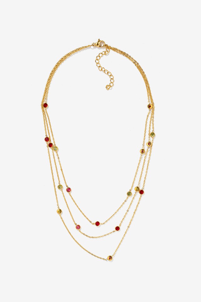 Layered Gold Necklace