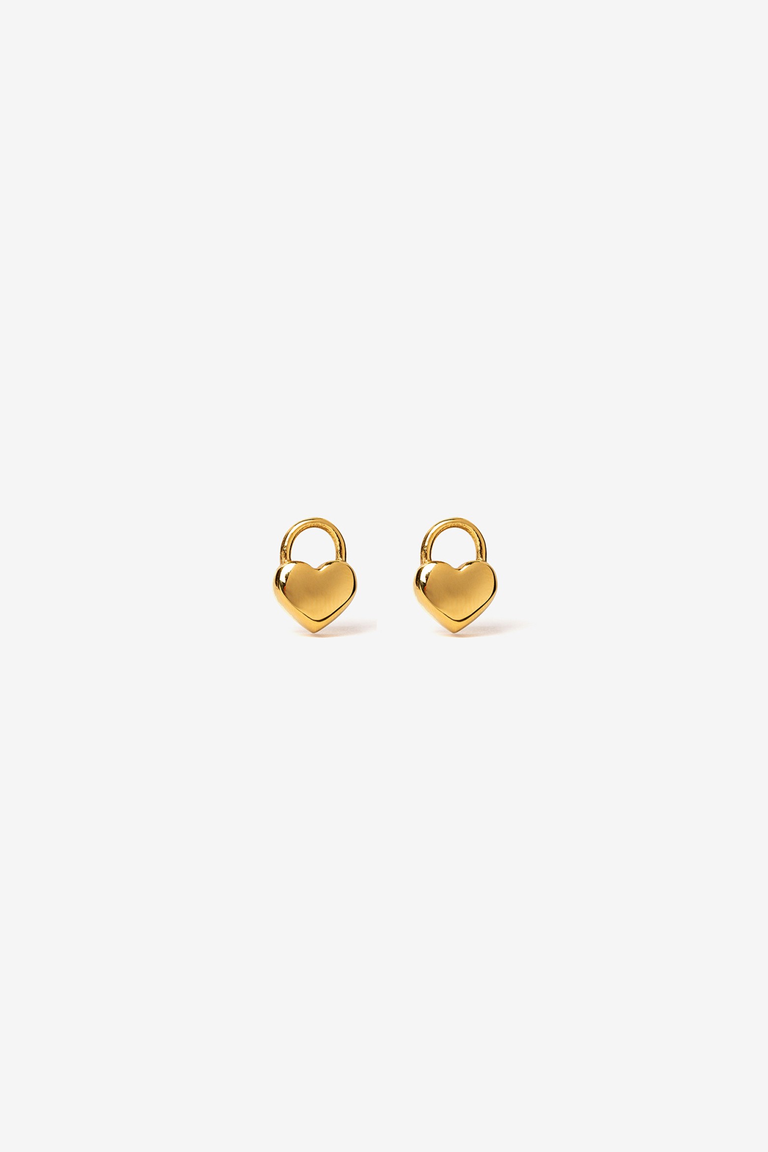 Golden Heart Earrings